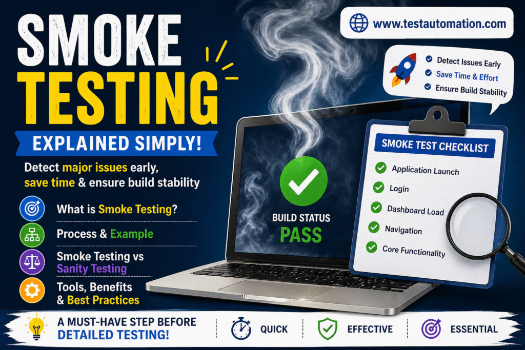 What is smoke testing